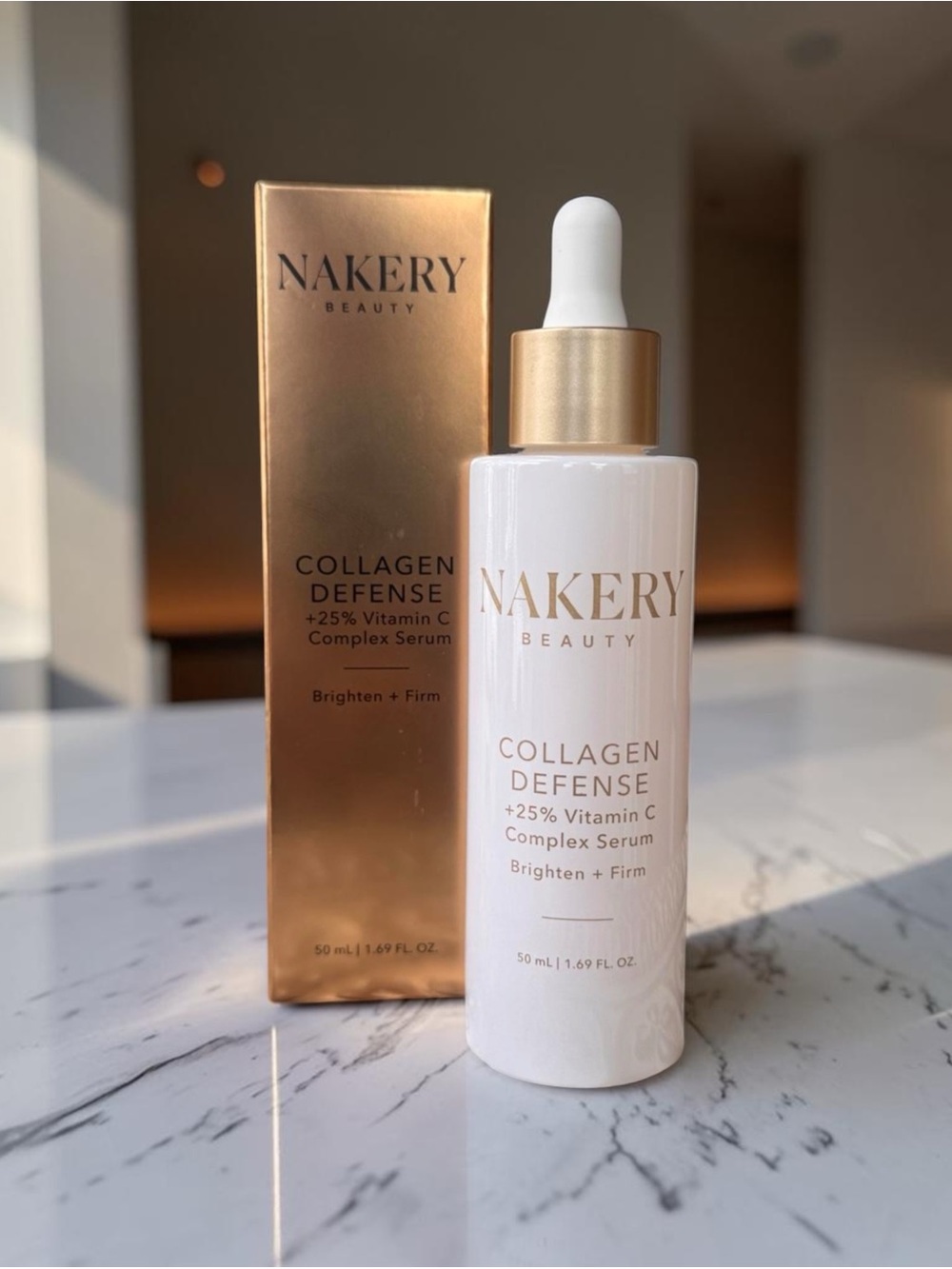 Nakery Beauty Collagen Defense +25% Vitamin C Complex Serum 50mL / 1.69 fl oz.